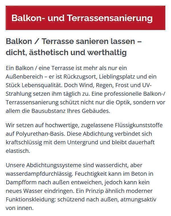 Terrasse durch Terrassen-Sanierung modernisieren 