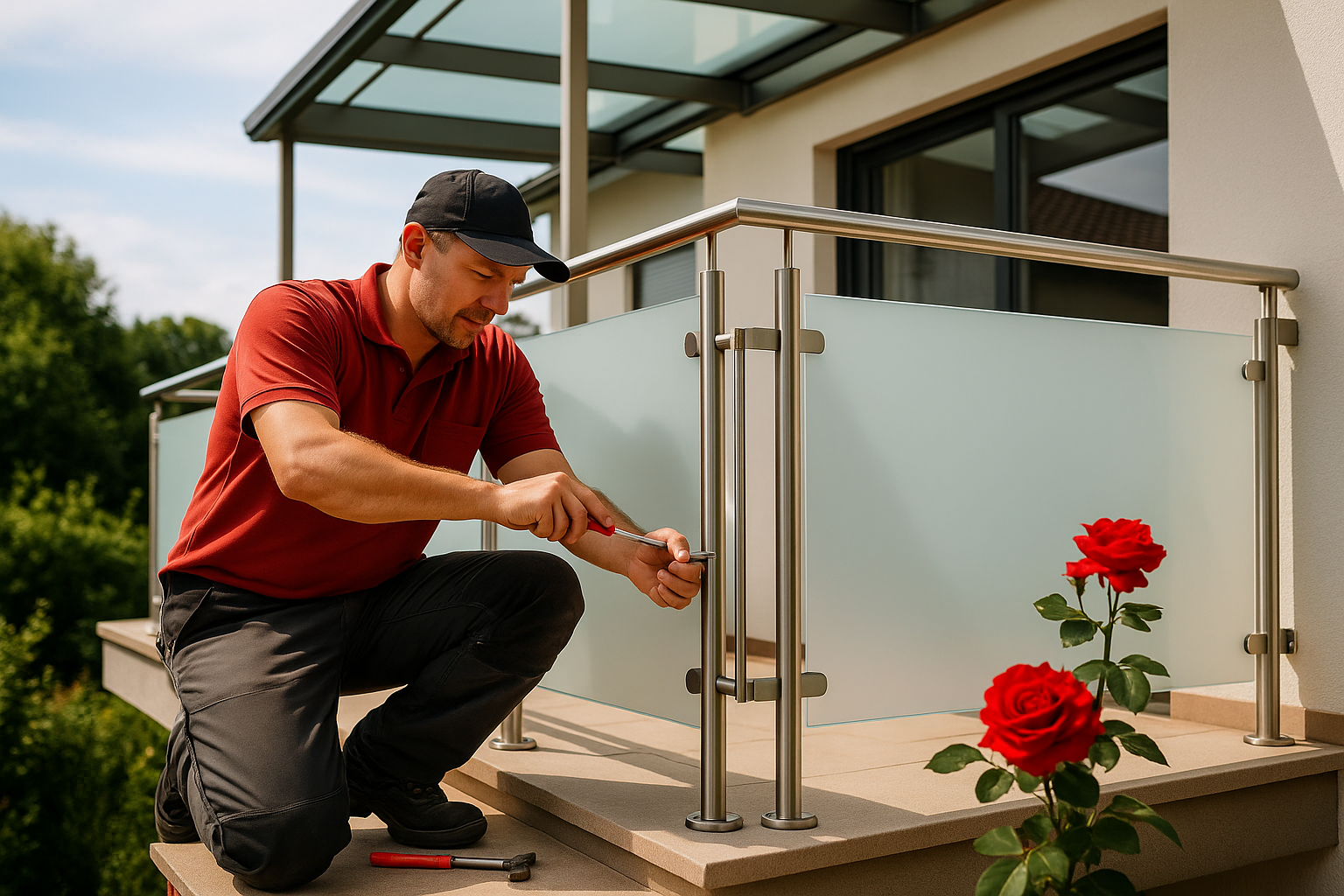 Balkongeländer – Sichtschutz, Terrassendächer, Geländerbau