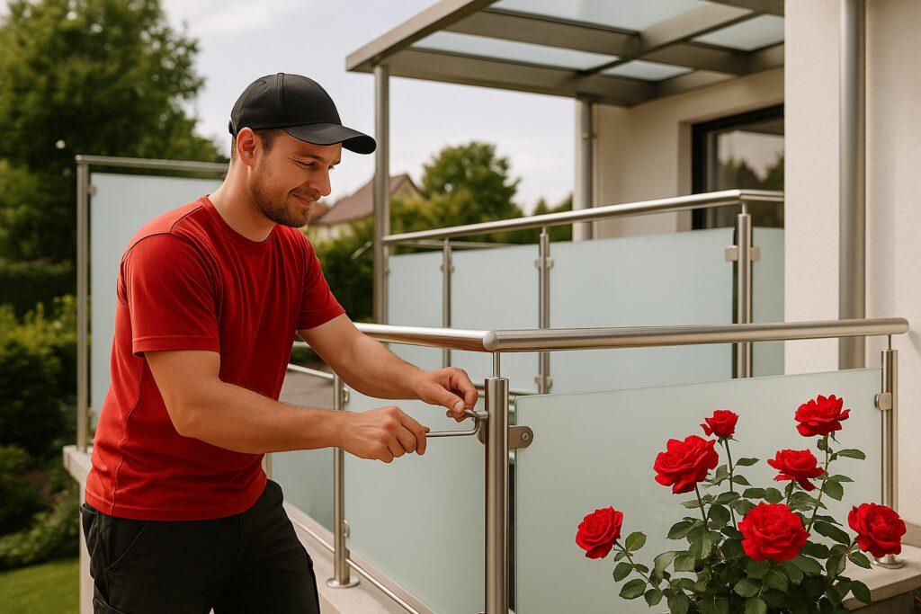 Balkonlösungen – Balkongeländer, Sichtschutz, Terrassendächer