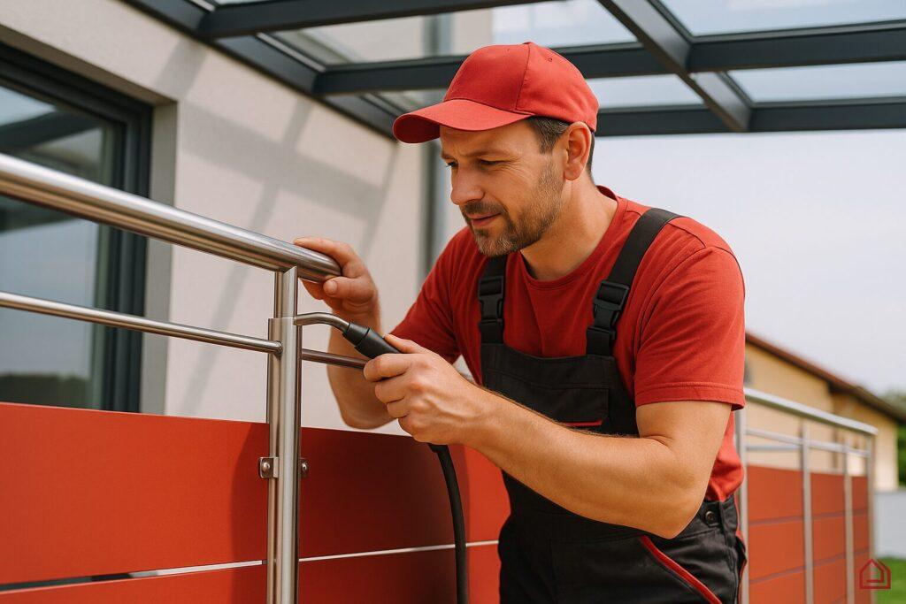 Edelstahl Sichtschutz