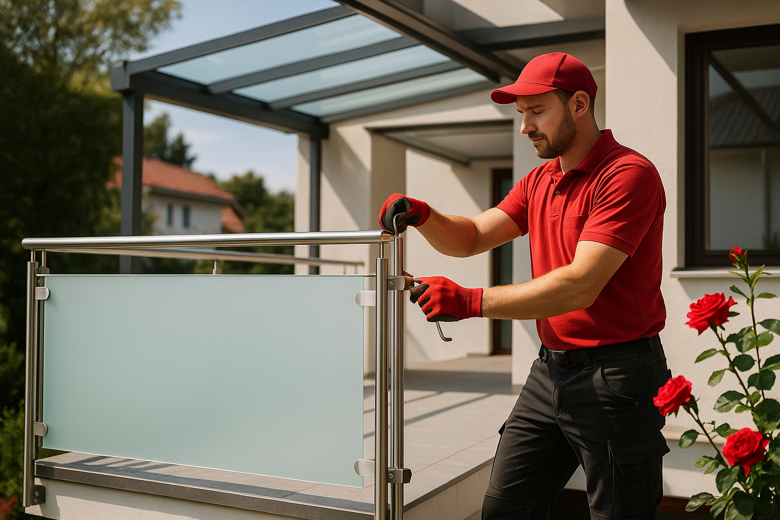 Geländerbau – Balkongeländer, Sichtschutz, Terrassendächer